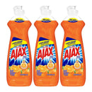 Ajax Ultra Orange Triple Action Dish Liquid, 14 oz. (414ml) (Pack of 3)