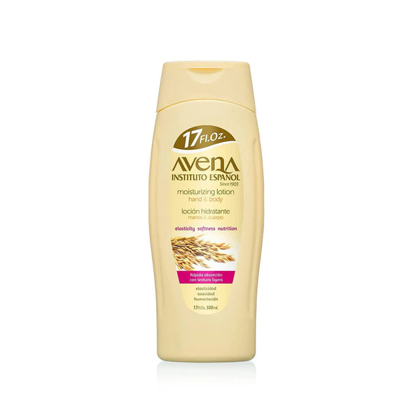 Avena Instituto Español Moisturizing Hand and Body Lotion, 17oz.