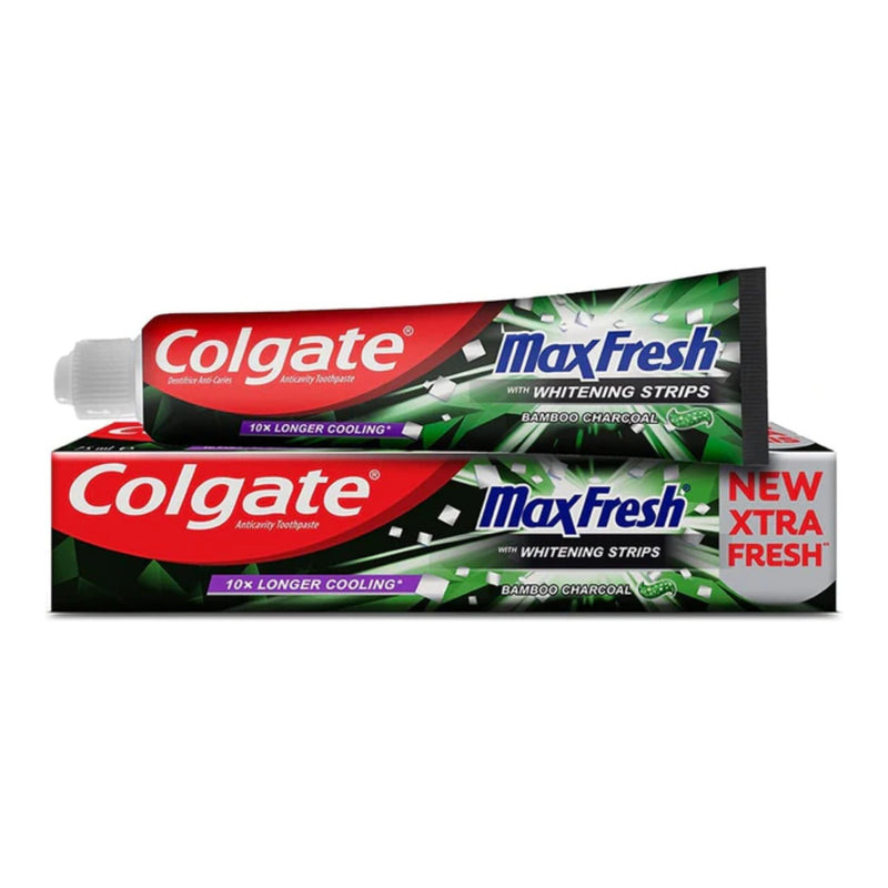 Colgate MaxFresh Bamboo Charcoal Toothpaste, 8.0oz (225g) (Pack of 3)