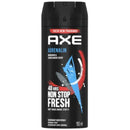 Axe Adrenaline Deodorant + Body Spray, 150ml (Pack of 2)