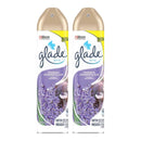 Glade Spray Tranquil Lavender & Aloe Air Freshener, 8 oz (Pack of 2)