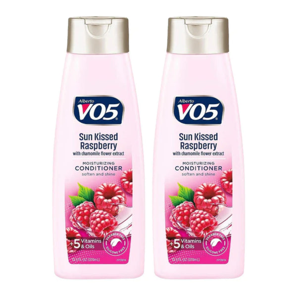 Alberto VO5 Sun Kissed Raspberry Chamomile Flower Conditioner 12.5oz (Pack of 2)
