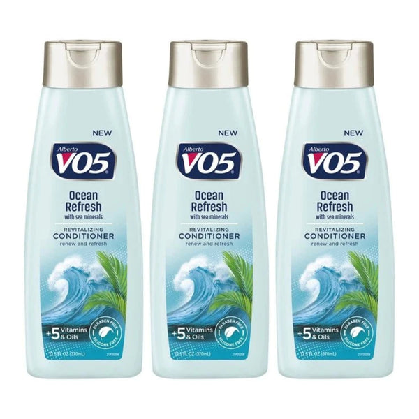 Alberto VO5 Ocean Refresh with Sea Minerals Conditioner, 12.5 oz. (Pack of 3)