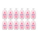 Johnson's Baby Pink Lotion, 16.9 oz (500ml) (Pack of 12)