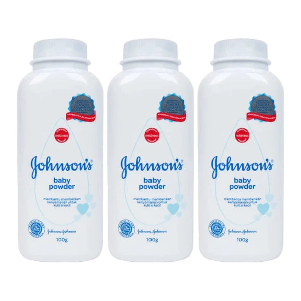 Johnson's Baby Powder, 100gm (Pack of 3)