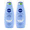 Nivea Creme Smooth With Shea Butter & Gentle Scent Body Wash, 750ml (Pack of 2)