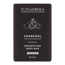 Sunaroma Detoxifying Body Bar - Charcoal Dead Sea Mineral Mud, 8oz