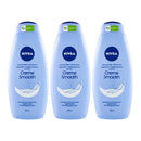 Nivea Creme Smooth With Shea Butter & Gentle Scent Body Wash, 750ml (Pack of 3)