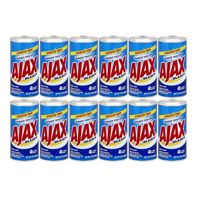 Ajax Powder Cleanser with Bleach, 14 oz. (396g) (Pack of 12)