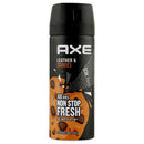 Axe Collision Leather & Cookies Body Spray, 150ml (Pack of 6)