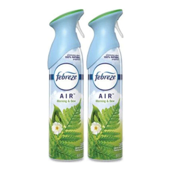 Febreze Air Freshener - Morning & Dew Scent, 8.8 oz (Pack of 2)
