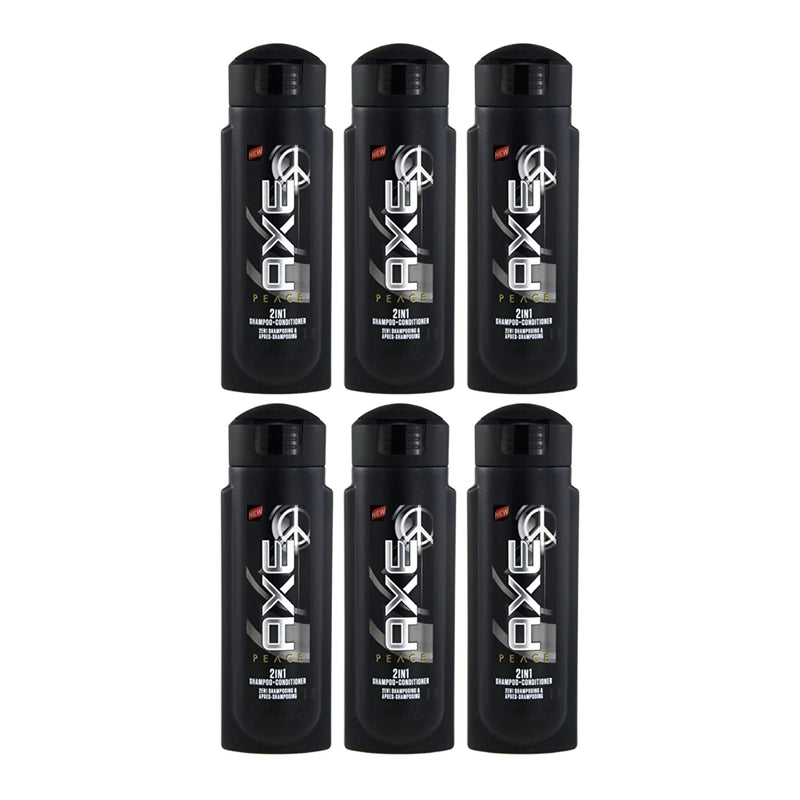 Axe Peace 2-in-1 Shampoo + Conditioner, 300ml (Pack of 6)