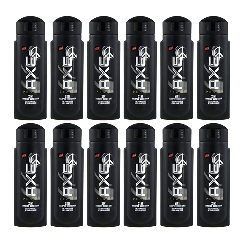 Axe Peace 2-in-1 Shampoo + Conditioner, 300ml (Pack of 12)