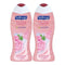 Softsoap Pink Peony & Sea Salt Exfoliating Body Wash, 20 oz (Pack of 2)