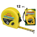 12-Foot Tape Measure with Locking Blade and Wrist Strap