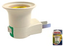 Lamp Socket for Electrical Outlets with On/Off Switch