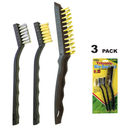 3-Piece Wire Brush Set (Assorted Sizes)
