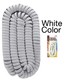 25' White Telephone Coil Cord