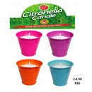 4 Pack MIX Citronella Candle Outdoor Use - Insect Repellent Candle, 2.8oz