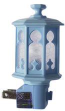 4 Watt Blue Caboose Night Light (Clear) - On/Off Switch - UL Listed
