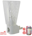 4 Watt Clear Night Light - On/Off Switch - Damage Resistant - UL