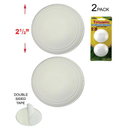 2-Pack 2.5 inch 2.5" Round Door Knob Wall Protectors