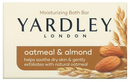 Yardley London Oatmeal & Almond Moisturizing Bath Bar Soap, 4.25oz.