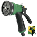 Multi-Pattern Heavy Duty 8-Function Adjustable Garden Hose Spray Nozzle