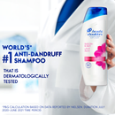 Head & Shoulders Anti-Dandruff Shampoo - Smooth & Silky, 13.5oz (Pack of 6)