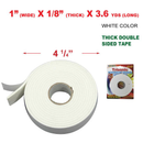 1 Roll 1 Inch x 3.6 Yard Thick Double Sided Mounting Tape