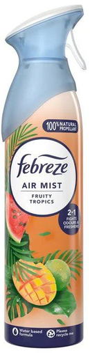 Febreze Air Mist Air Freshener Fruity Tropics Scent, 6.25oz (185ml)