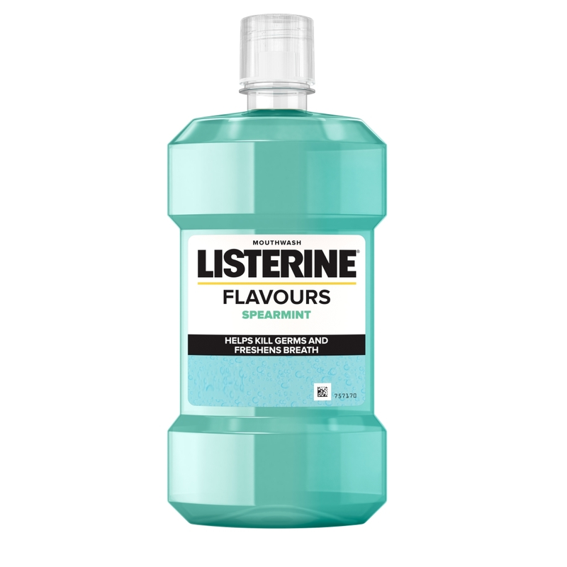 Listerine Flavours Spearmint Mouthwash, 8.45oz (250ml)