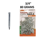 3/4 inch Zinc Finish Nails for Trim and Woodworking (80 Grams)