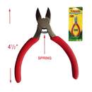 4 1/2" Diagonal Cutting Plier with Spring