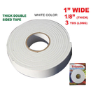 1 Roll 1 Inch x 3 Yard Thick Double Sided Mounting Tape