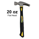 20oz. Heavy-Duty Fiberglass Claw Hammer