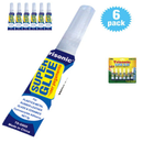 6-Pack Super Glue, 3g Each Tube