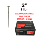 1 lb 2 inch Zinc Finish Box Nails for Woodworking and Repairs
