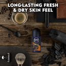 Nivea Men Deep Espresso Black Carbon Anti-Perspirant Deo, 1.7oz (Pack of 12)