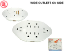 6 Outlet Wall Adapter - UL Certified