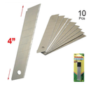 10-Pack Heavy-Duty Replacement Utility Blades
