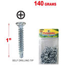1 inch Self Drilling Metal Screws Phillips Head (140 Grams)
