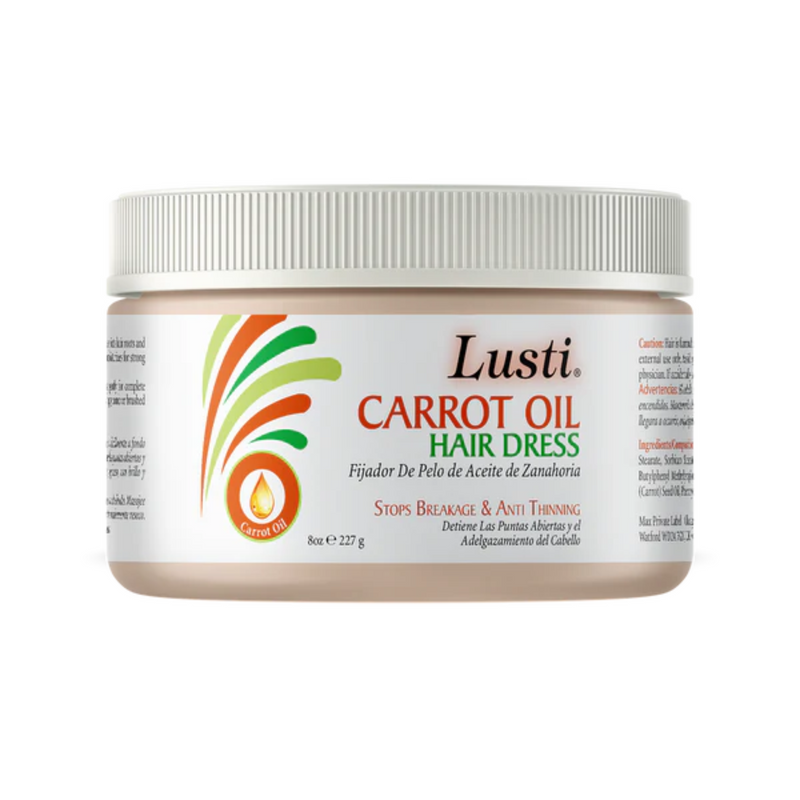 Lusti Carrot Oil Hair Dress, 8oz. (227g)