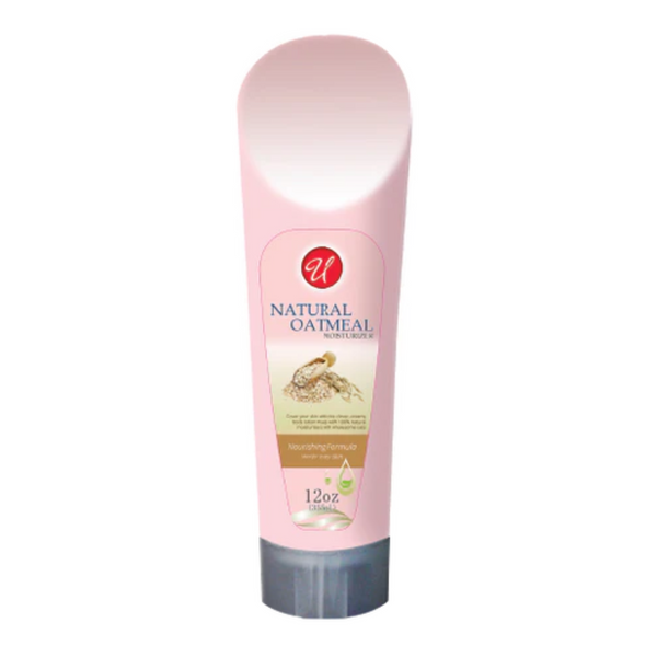 Natural Oatmeal Moisturizer Lotion - Nourishing Formula, 12oz.