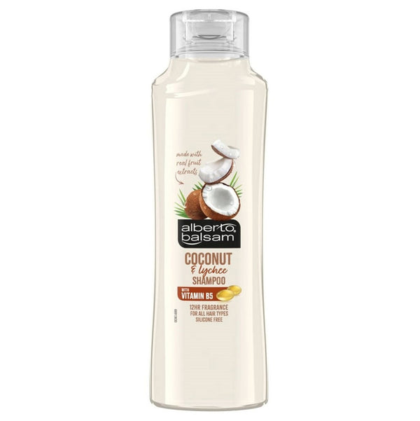 Alberto Balsam Coconut & Lychee Shampoo w/ Vitamin B5, 12oz