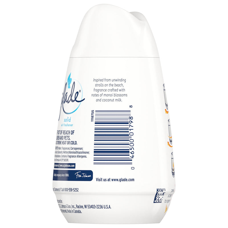 Glade Solid Air Freshener Exotic Tropical Blossoms Scent, 6 oz (Pack of 2)