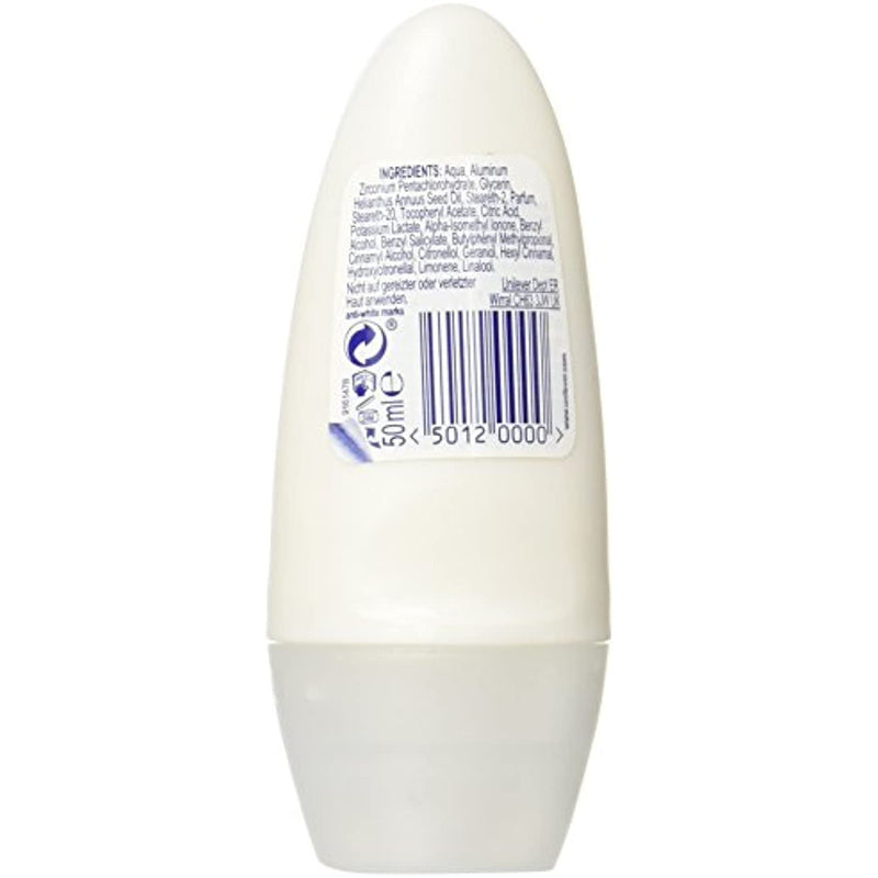 Dove Invisible Dry Antiperspirant Roll On Deodorant, 50ml (Pack of 12)