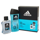 Adidas Feel The Chill - Ice Dive Gift Set (Cologne & Shower Gel) (Pack of 2)