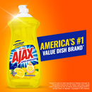 Ajax Ultra Lemon (Super Degreaser) Dish Liquid, 28 oz. (828ml) (Pack of 3)