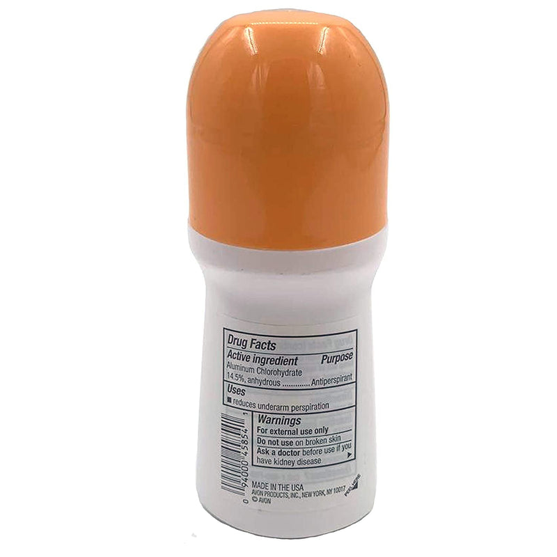 Avon Timeless Roll-On Antiperspirant Deodorant, 75 ml 2.6 fl oz (Pack of 6)